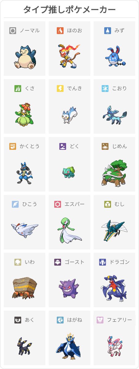 Jin_dabre's tweet photo. ちょくちょく見かけるからやってみたー
4世代多いな
最推���はサーナイト! https://t.co/zbXHRMEWDS