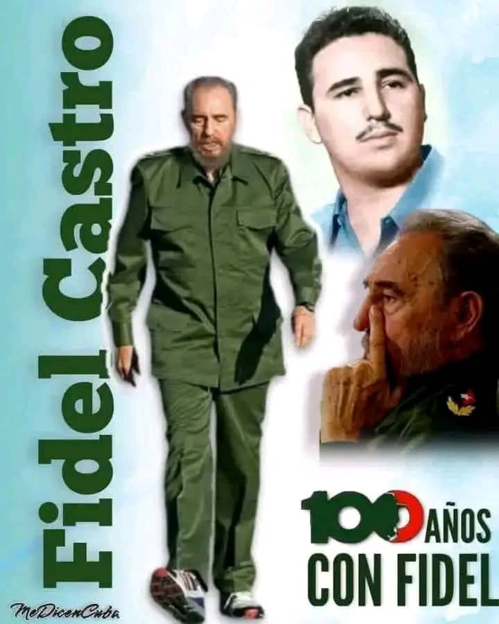 MtnezIc's tweet photo. Este 13 de Agosto, aniversario 100 del natalicio de nuestro líder histórico, #FidelPorSiempre, trabajadores de #EducaciónPrimeroDeEnero  continuadores de sus enseñanzas le rendimos homenaje y mantenemos el compromiso de continuar trabajando por mantener las conquistas alcanzadas. https://t.co/wUezd7SfuP