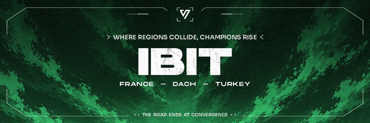 SpikeSeriesIBIT's tweet photo. Something is coming.

Four regions. One destination.
And this is only the beginning.

Tonight — 21:00 CEST.
Everything will be revealed.

WHERE REGIONS COLLIDE, CHAMPIONS RISE. 

@SpikeSeriesDACH @SpikeSeriesFR @SpikeSeriesTR @Spikeseries_EU 

#SpikeSeries #Convergence https://t.co/nlGRnaEXG1