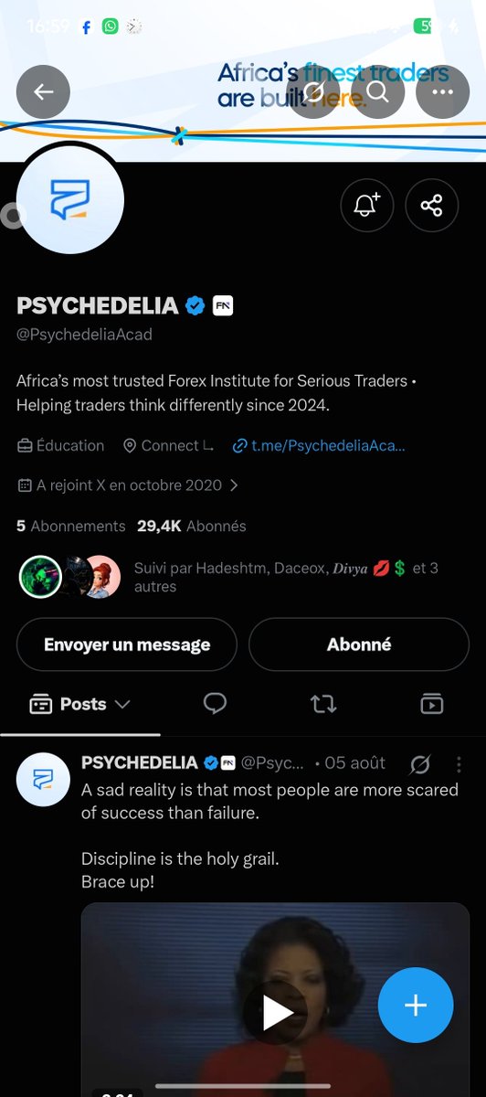 Paultobkml's tweet photo. @Techriztm @PsychedeliaAcad @1OnlyAce @FundedNext Let me try my chance if you accept French people here. https://t.co/gfG1Neq4jF