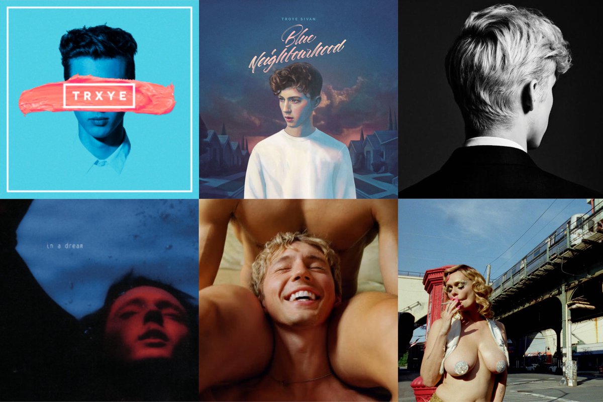 whitesthorse's tweet photo. rank troye sivans album/ep covers! https://t.co/w4Fm55s6VT