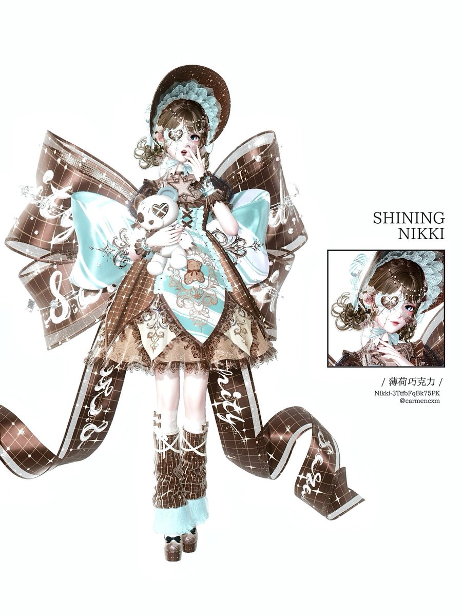carmencxm_'s tweet photo. 𝒎𝒊𝒏𝒕 𝒄𝒉𝒐𝒄𝒐 ☕️
#閃耀暖暖 #ShiningNikki https://t.co/YeMSs7xa2I