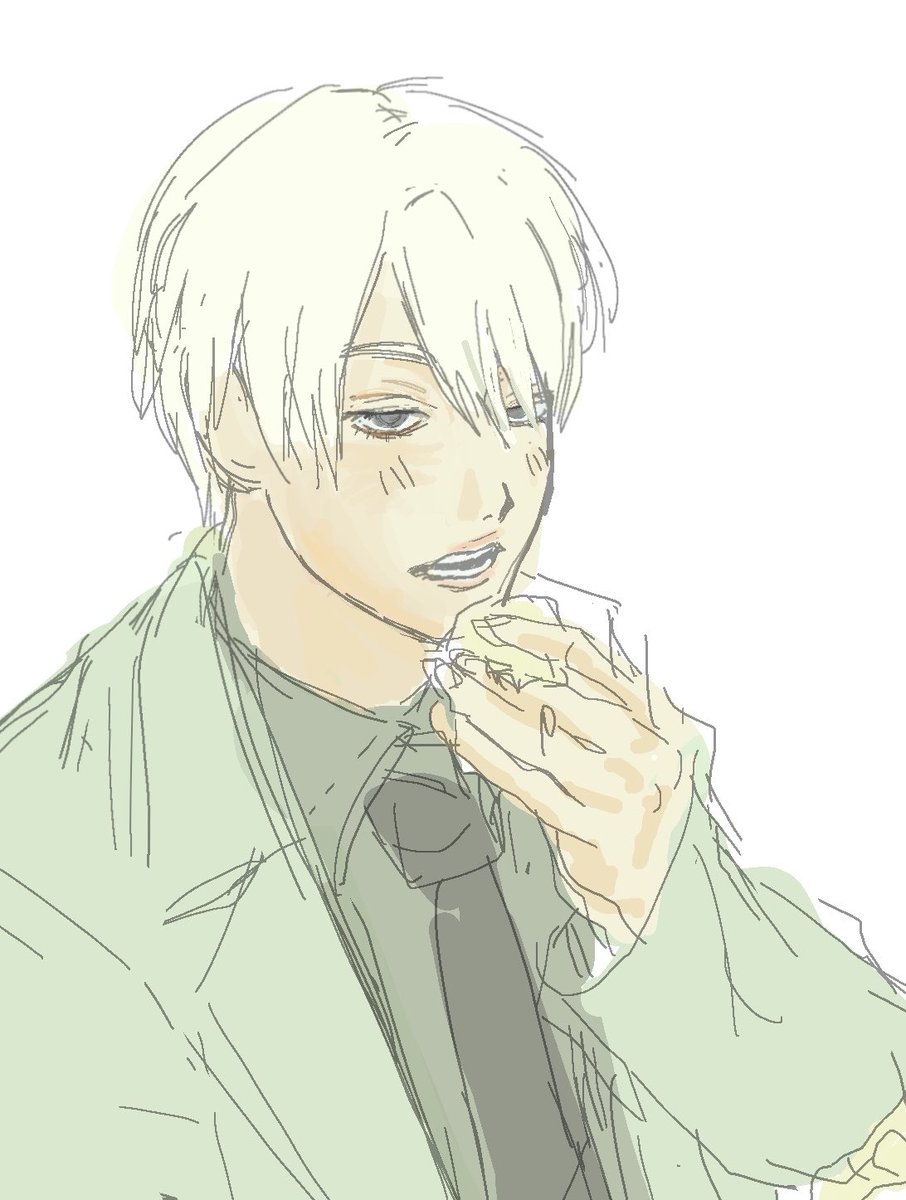 Canikitchin's tweet photo. 描き途中をあげ直すという前代未聞の行為もOK https://t.co/v4Oxh9l2l6