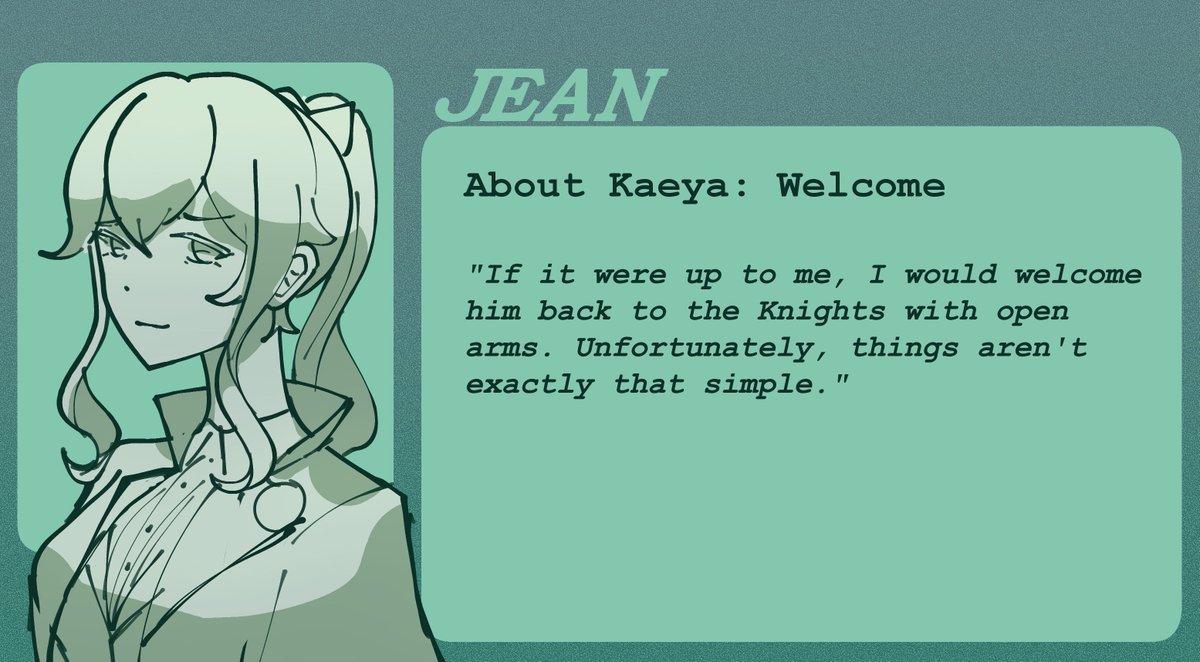 chkn_kit's tweet photo. More about Kaeya

[1/3] https://t.co/k25EHrS8jU