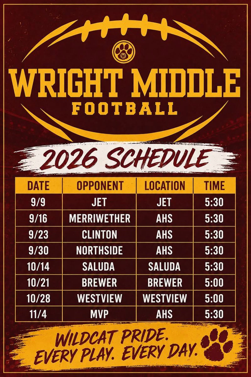 AHSPantherFB's tweet photo. Come out and support the future Panthers this year #RepTheA https://t.co/n0rP4H4r3t