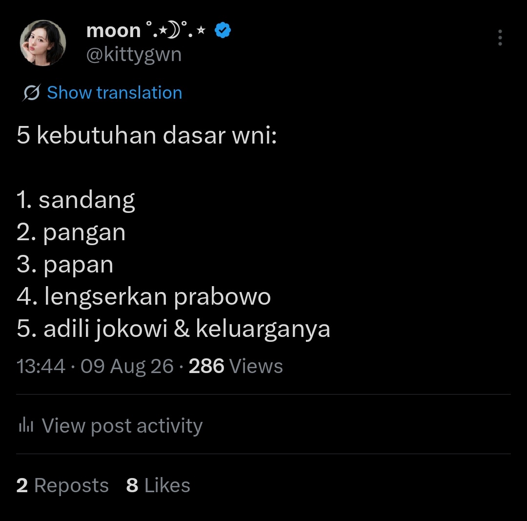 kittygwn's tweet photo. SUMPAH BJIR GUA DAPET SURAT CINTA DARI PEMERINTAH CUMA GARA² TWEET INI WKWKWK https://t.co/QfisZwGHdb