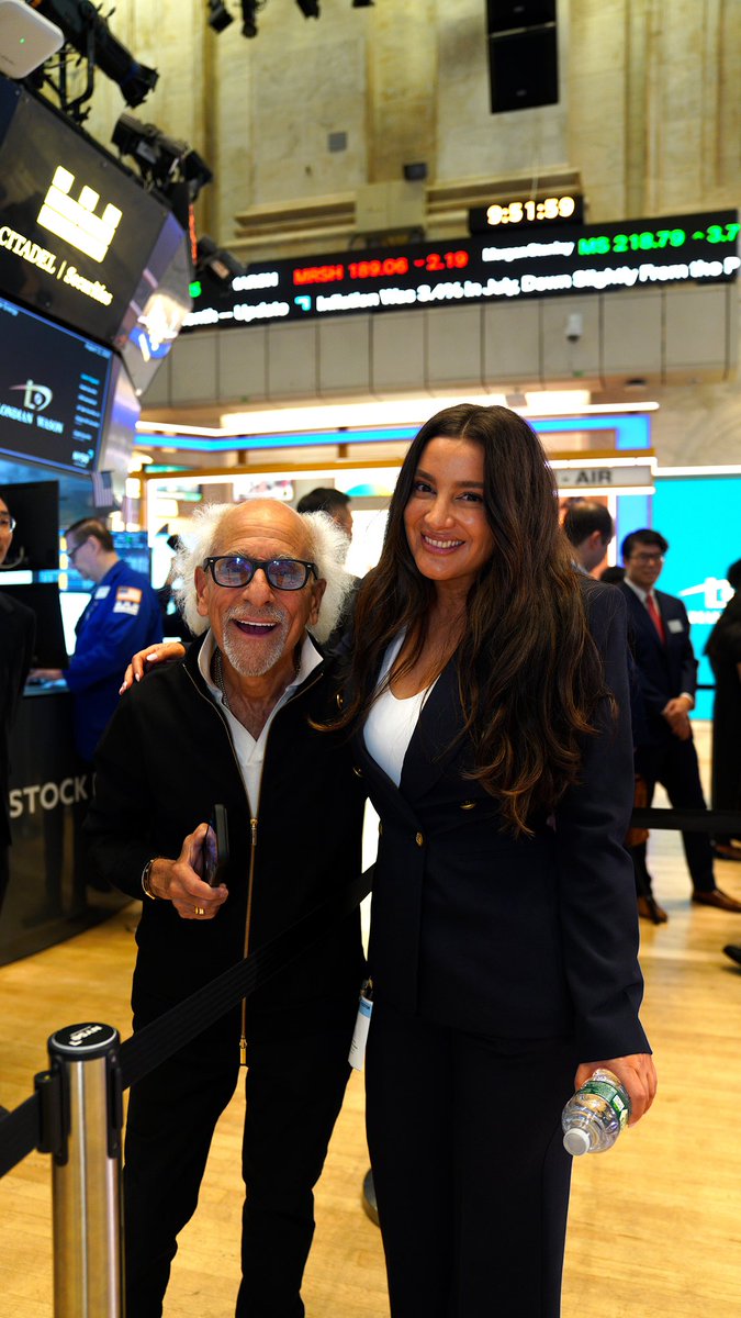 MarciSilfrain's tweet photo. Yesterday a dream of mine was fulfilled. If you knew where I started the fact that I even had the opportunity to walk the floor at the NYSE is unimaginable to me. These are real photos with no edit. This is just the beginning for me. It’s weird to have this opportunity when deep inside I feel like I haven’t even started showing the world my actual work yet. Thank you everyone for the support. Thank you for watching me grow up in finance. I love you all you all. I hope to be a place in the industry of love, support, and peace.

If I give you one piece of advice it is this. Always appreciate the blessings God or whatever you believe in puts in your life. Respect your path. My blessings on this journey came from places I could have never imagined or planned for. From @I_Am_The_ICT supporting me to @Wordsofrizdom giving me the opportunity to do some epic interviews to @DodgysDD and @iamJMinx helping me get to the NYSE with @EinsteinoWallSt. To @MaxOptionsTrade for always making me laugh on X and making me realize I need to do more on social media. To @GregKhojikian for teaching me the correct path to be the money manager I was trying to be. To Egg, thank you for helping create me. I don’t have an MBA, but I learned business first hand from one of the best businessmen in the world! To my friends in the entertainment industry I learned marketing from, thank you. Thank you Joel Robbins for creating the competition. Thank you all! You all have played a part. It’s time to go to work now @GregKhojikian!!! 😂❤️🙏🏼 I love you all and thank you! Most importantly, thank you Peter I’ll never forget this day. 

You don’t need to have all the answers. You don’t need to see the path, just move forward. Work hard, be positive, and let the universe work. Please everyone give me an A+ for this branding journey. Take notes ladies! ❤️😂🙏🏼🥰