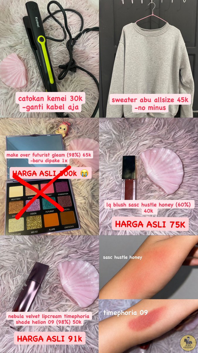unsoedmfs's tweet photo. Loak Jends! 
PRELOVED SALE! OPEN NEGO GO GO NEGO! 😜✌🏼
boleh yuk yang mau dm aja nanti q dm
ambil ke kos yaa, pembayaran bisa qris https://t.co/1aNYO0klyl