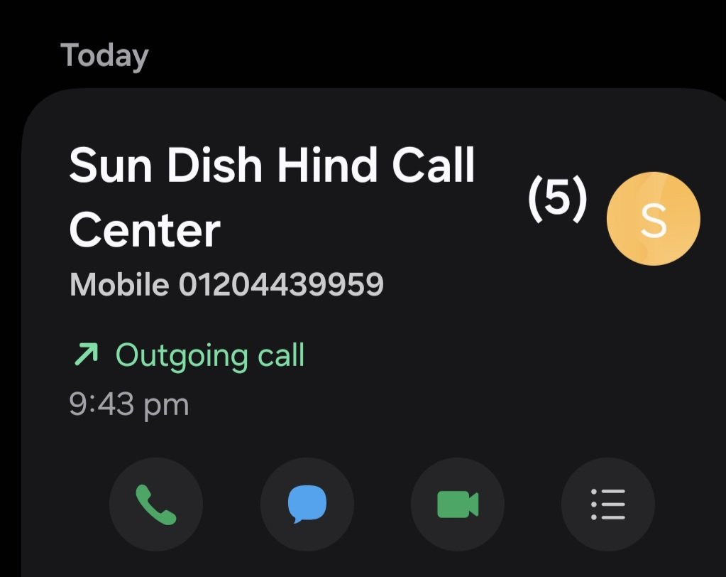 AsimBarik1's tweet photo. This number is not connected
@SUNDIRECTIndia https://t.co/wrG79eOu2L
