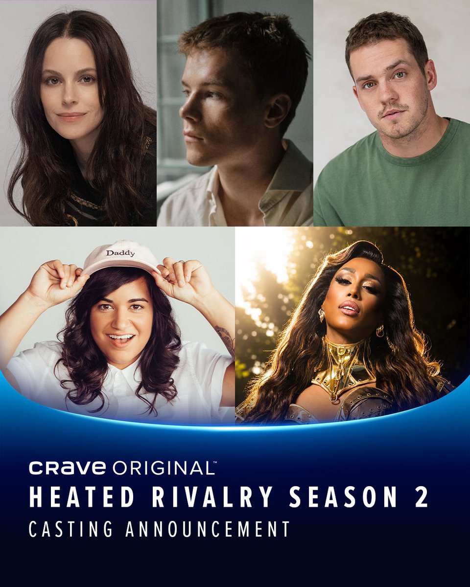 SeriesReporter's tweet photo. 🚨 NEWS
Se revela nuevo elenco para la segunda temporada de #HeatedRivalry:
• Emily Hampshire es Vannessa
• Edvin Ryding es Luca Haas
• Robert Naylor es Wyatt Hayes
• Sabrina Jalees es Farah Jalali
• Priyanka es Tarek https://t.co/VESMB9z1tF