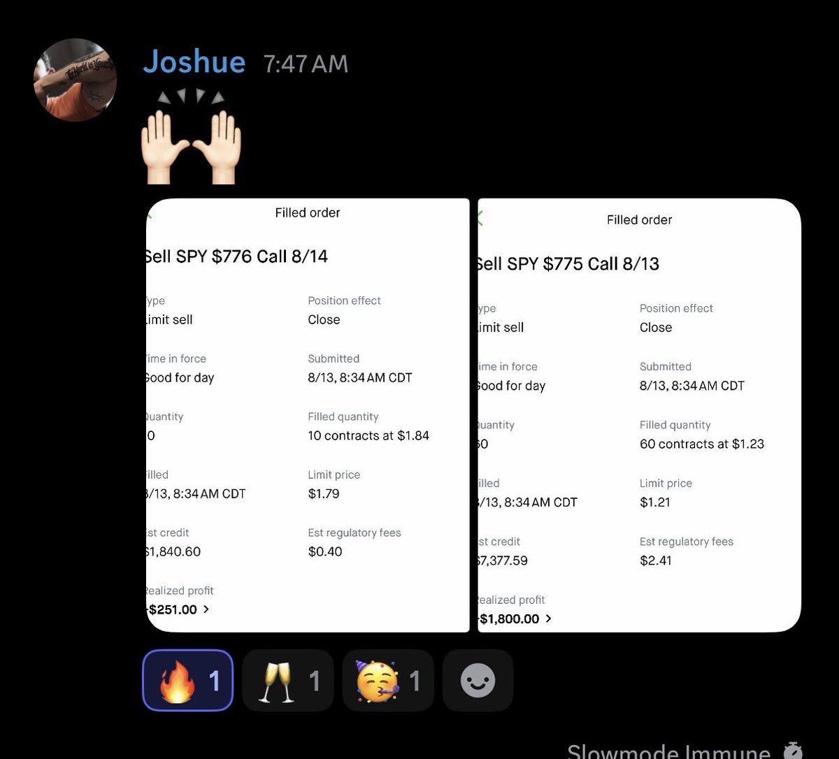 optextrades's tweet photo. Called a 300% play today 😂😂 600% if you played the 0 DTE version. MEMBERS BANKED TODAY OFF MY SNIPE https://t.co/Tcpr5gK58J