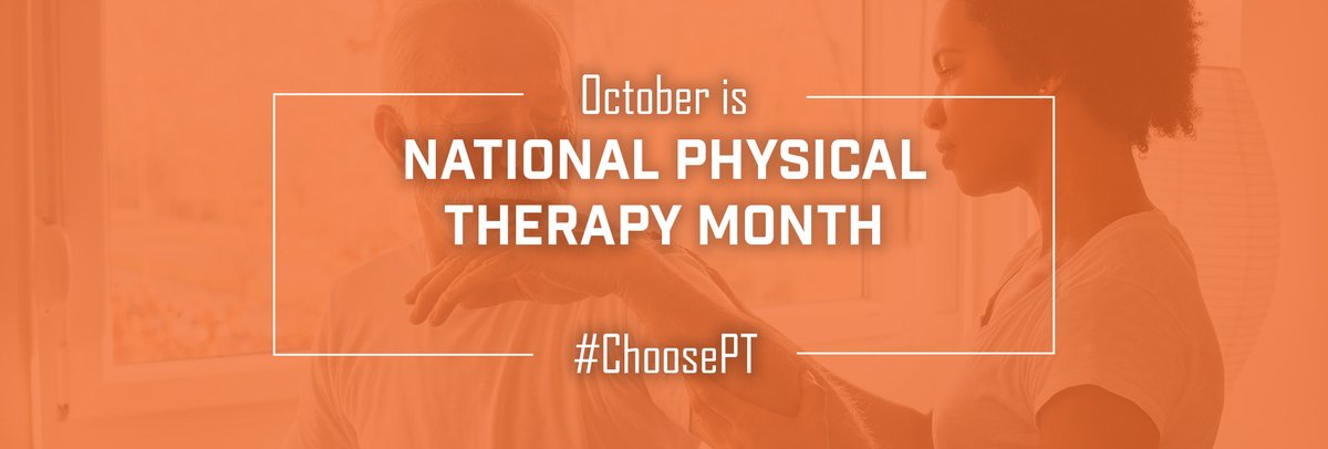 xAbilityConnect's tweet photo. Show some love and appreciation for those folks who keep the bodies of the world moving and mobile by getting involved in National Physical Therapy Month! 
#NationalPhysicalTherapyMonth #Inclusion https://t.co/jQ9dzF5htN https://t.co/UrG8R9MHLi