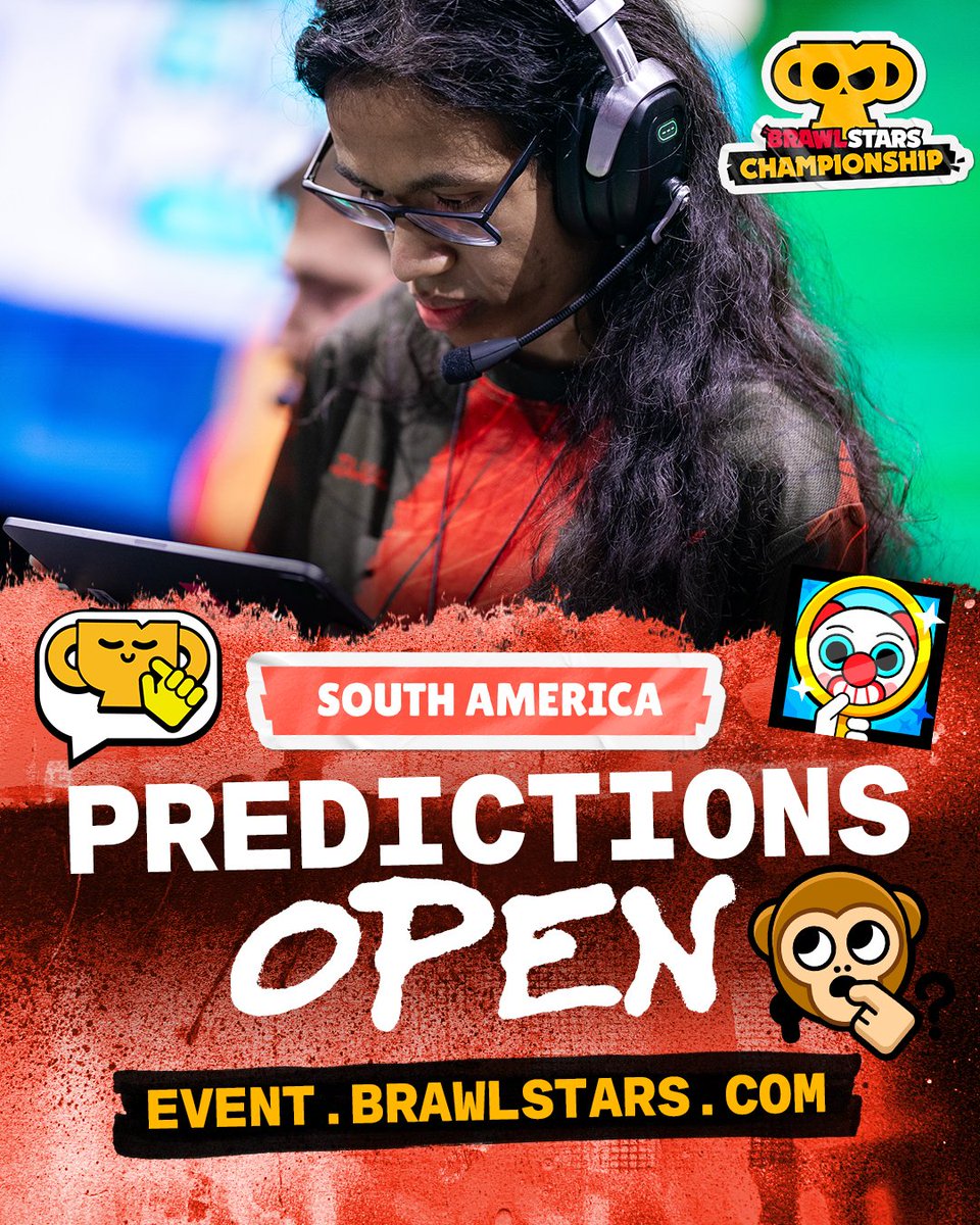 Brawl_esports's tweet photo. Predictions are now OPEN for the South America August Monthly Finals 🔮

Head over and lock in your picks 👇

🔗 https://t.co/2aYh6WJa9M

#BSC26 https://t.co/qwzt0BiSEH