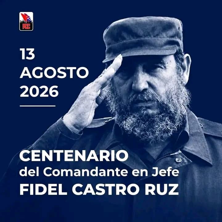 Natacha00958141's tweet photo. Hoy 13 de agosto, día del cumpleaños 100 de #FidelPorSiempre la tropa más joven de #Coralsa participa de un recorrido por nuestra historia.
Una forma sencilla de rendirle tributo al invicto comandante en jefe.
#FidelViveEnMí
#100AñosConFidel
♥️🇨🇺 https://t.co/Z2iMgmhW2T