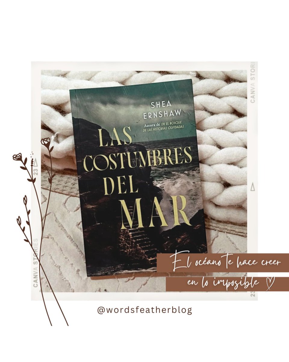 WFeatherBlog's tweet photo. Nueva Reseña: Las costumbres del mar - Shea Ernshaw.
---> https://t.co/j9jMfgdeWl https://t.co/8kvpQ8Vr3U
