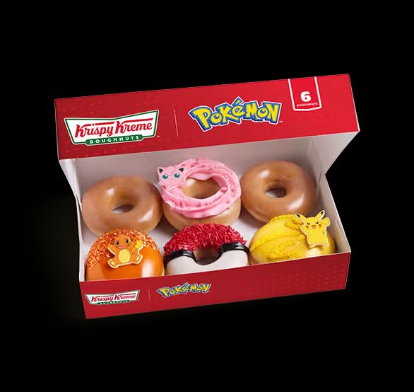 pokerapidinfo's tweet photo. 【情報】

✅ Krispy Kreme Doughnuts×ポケモンコラボ商品公開

海外のクリスピークリームドーナツにて販売 https://t.co/Tt2iRTAnLr