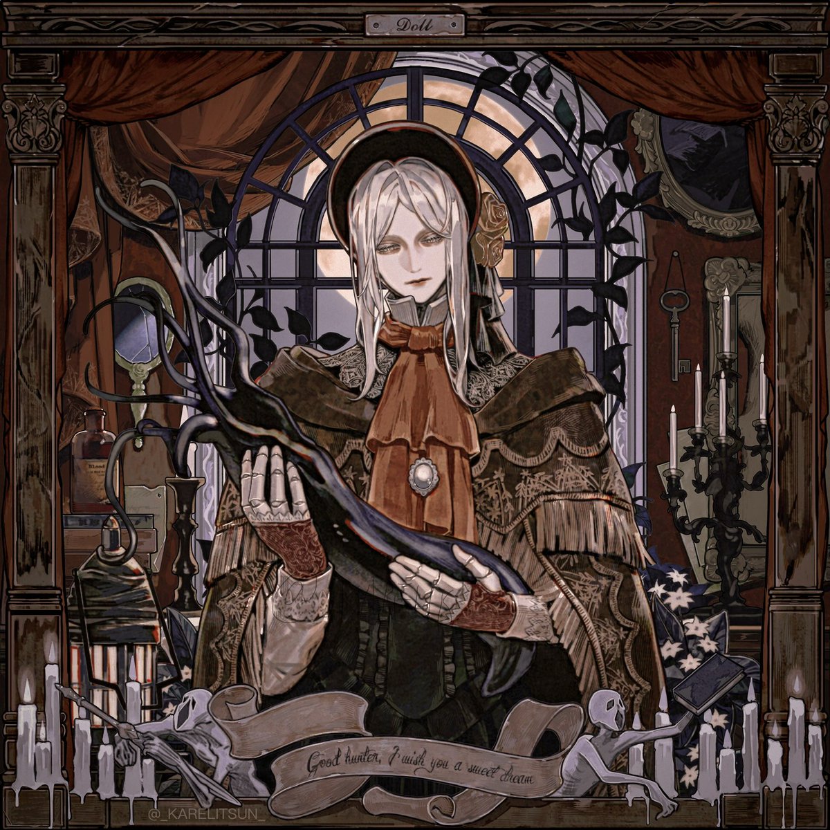 _KARELITSUN_'s tweet photo. Doll-Sweet Dream 
#bloodborne https://t.co/WCPrcxl1Tv