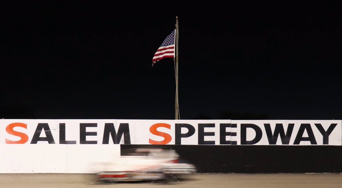 Salem_Speedway's tweet photo. How fast will @500SprintTour go this Saturday?

Speeds will reach 130mph+ on these legendary 33 degree asphalt high banks. Lap times will be well into the 15 second range. Blink and you'll miss the fastest laps of 2026 so here's what to do:

1) Buy a ticket
2) Bring a friend
3) Make some new memories at our updated facility

Photo credit: @jim_michels