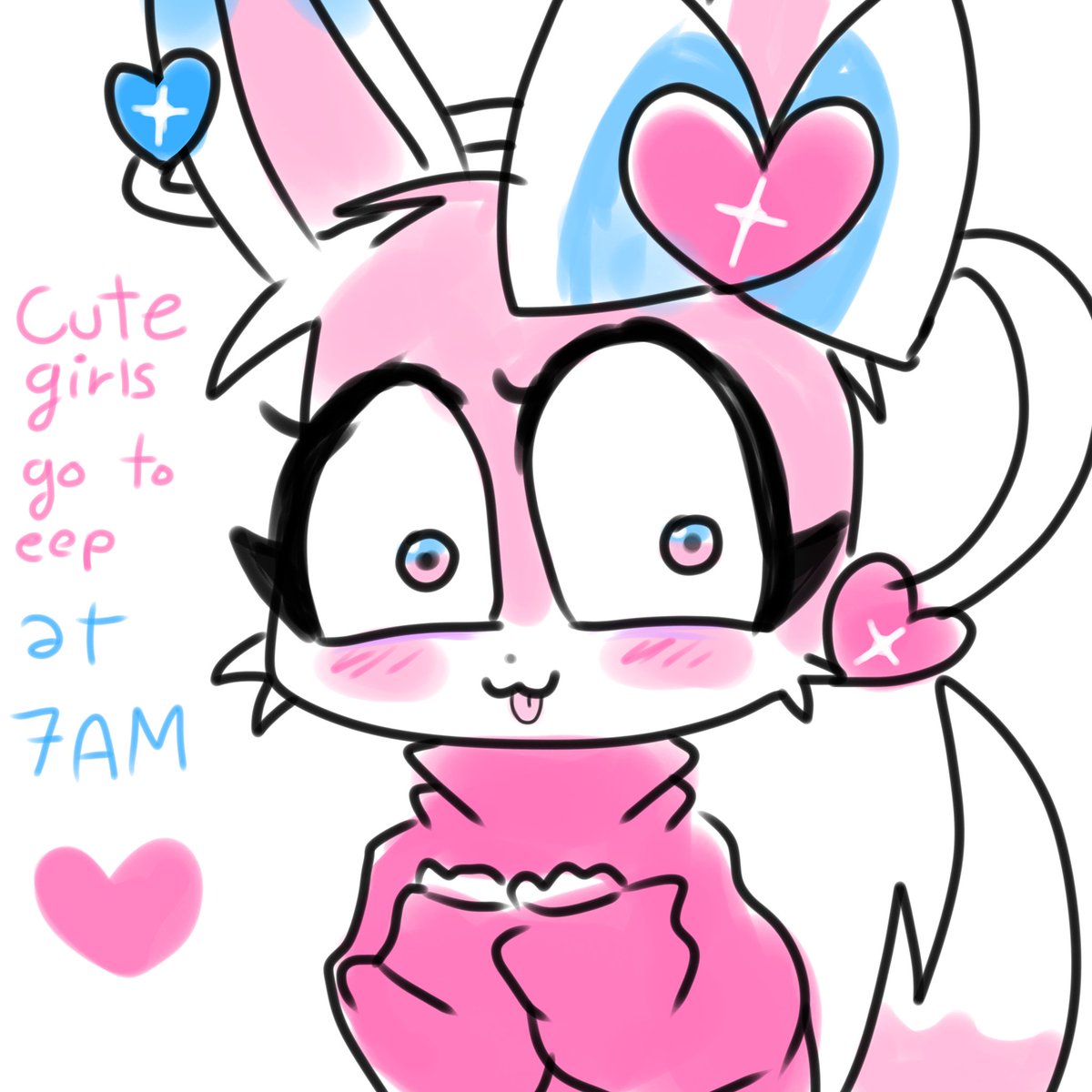 KatyushaManya's tweet photo. quick doodle before i start working on commissions :3 i woke up at 5 pm XD but worth it everytime nwn https://t.co/369L1vx8W5
