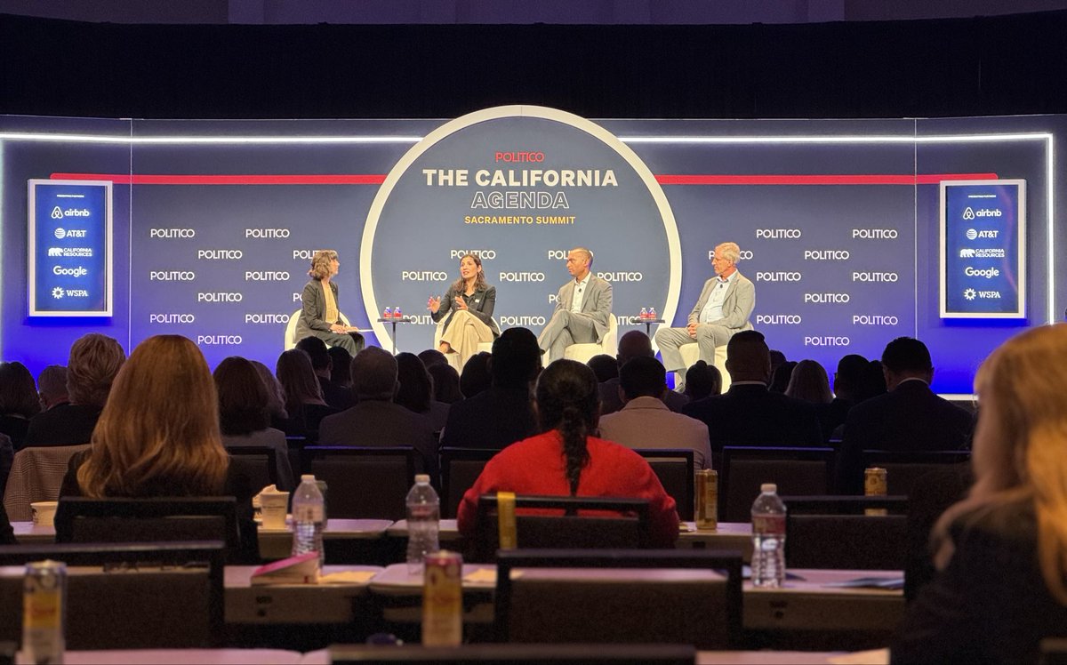 1nicolerice's tweet photo. CA’s future was on full display at this week’s @politico Sacramento Summit. Thought-provoking conversations from gubernatorial candidate Becerra and Hilton, along with CA leaders Pelosi, Schiff, Bonta, and others. Bold vision shared for the state’s next chapter. #CAForward. https://t.co/3Xlr4Eb0VO