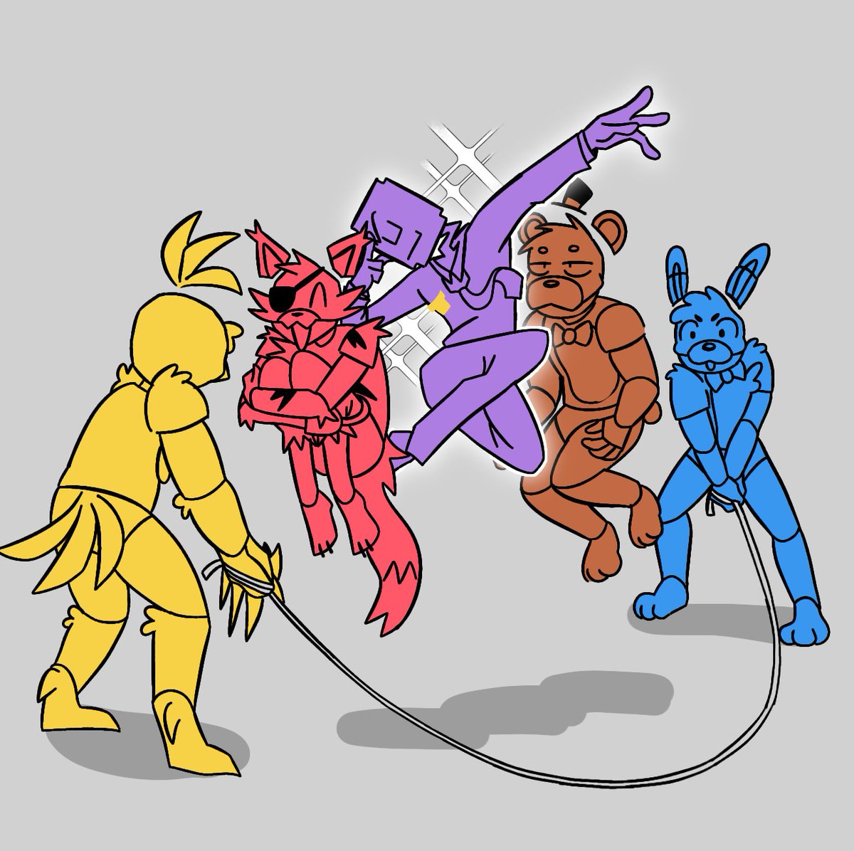 Violettia1's tweet photo. 12 yearz of #fnaf https://t.co/wcos3v8vcA