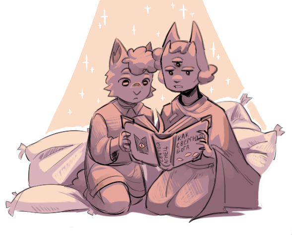 RiataGrace's tweet photo. old magma with @callibrin
we were drawing our shittens >:3

#magma #cotl #cultofthelamb #cotloc #cotlshitten #othersart https://t.co/J2ID5fA9Rw