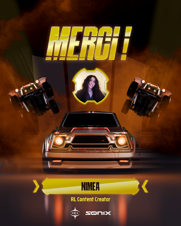 PCS_Original's tweet photo. 🔴| ROCKET LEAGUE |⚫️

Présente dans les moments tendus comme dans les instants de pure hype 

Niméa a porté nos couleurs avec une énergie qui a souvent rallumé la flamme chez nos supporters 🏁

Aujourd’hui, nous annonçons son départ de la structure 

Merci @Nimea_rl 

#PCSWIN ❤️🖤