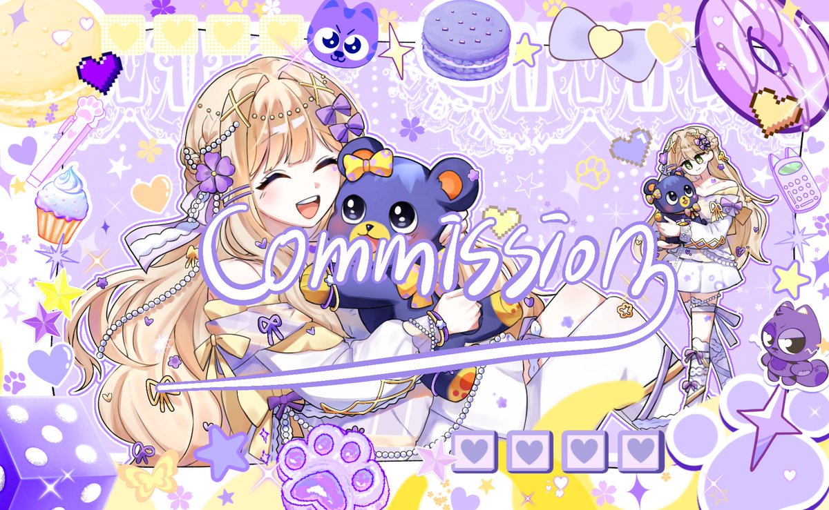 comu_32's tweet photo. #Commission #커미션 
신청 감사합니다💜🐻 https://t.co/7XyTknx4FM