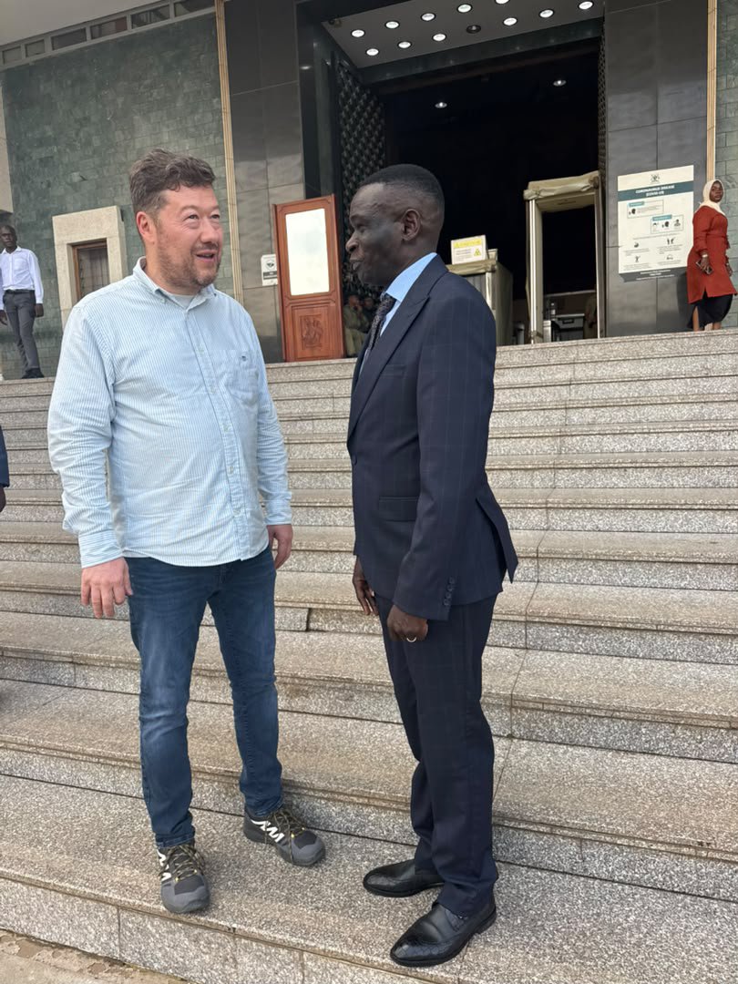 MpOtuke's tweet photo. I was delighted to be introduced to the Rt Hon Speaker of @czech at @Parliament_Ug . We had a fruitful discussion on sports &amp; other important areas of mutual interest. It was a great opportunity to share ideas &amp; explore possibilities for more cooperation between our countries https://t.co/tfV7KJ6C1C