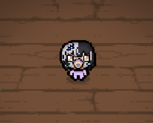 amhapi's tweet photo. #ShiorinSketch What's that? Our Shiori has reached the basement! 🤍🖤
I made a cute Isaac skin as Shiori (replacing Bethany) in The Binding of Isaac, as well as some existing items (for my personal usage).
It was fun to make, and playing as baby Shiori is also really fun! https://t.co/bOjNe2ZzYU