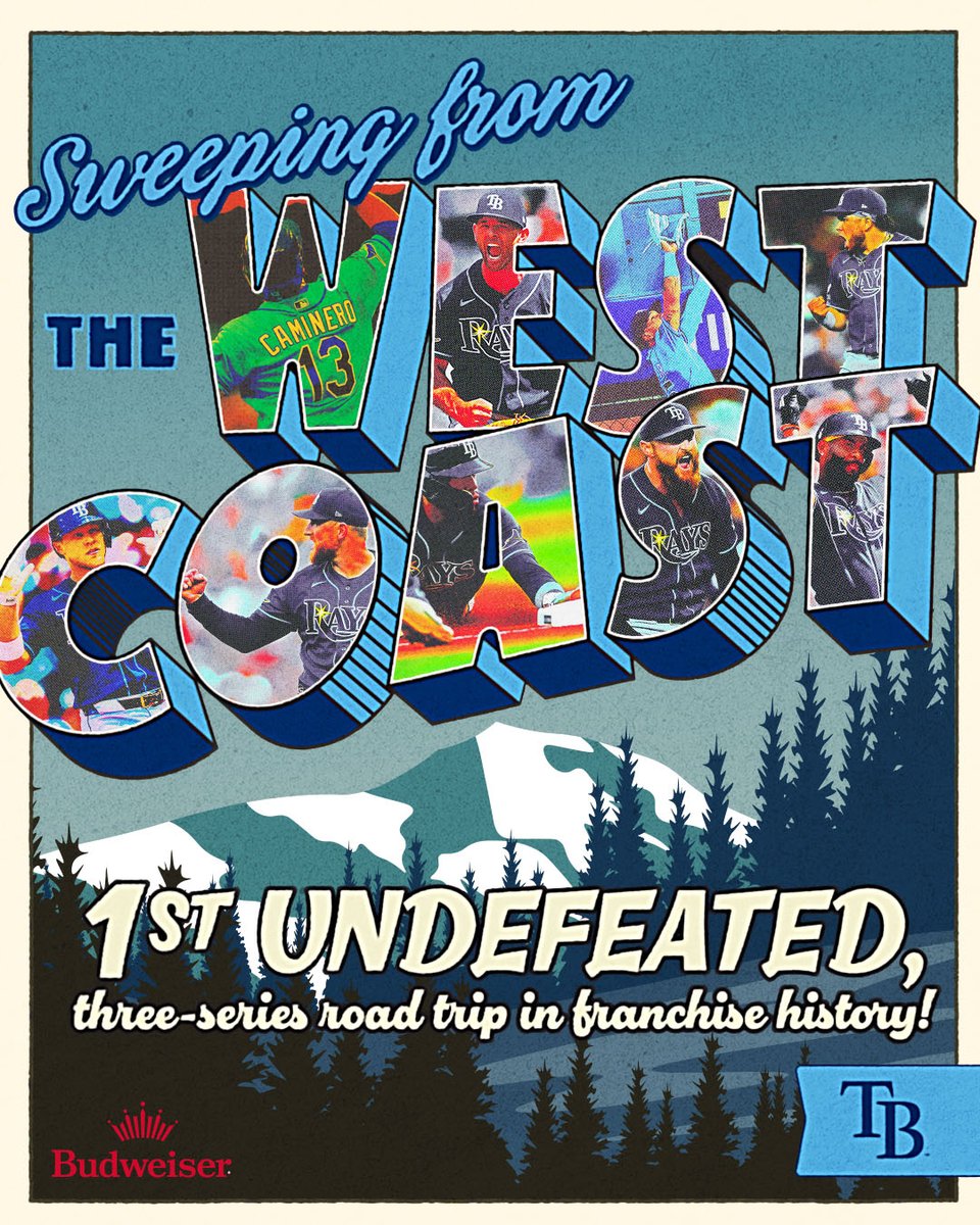 RaysBaseball's tweet photo. To: You 
From: The greatest road trip in franchise history https://t.co/WtrdqRRAqf