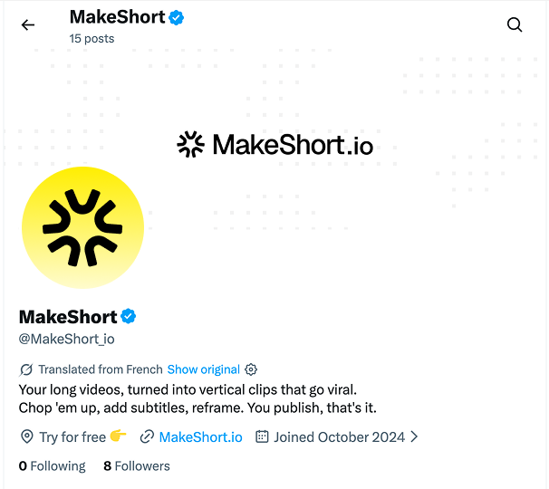 atwnxp's tweet photo. J’arrive pas à choisir :/

Vous préférez lequel pour mon SAAS @MakeShort_io https://t.co/DBc3ariaEh