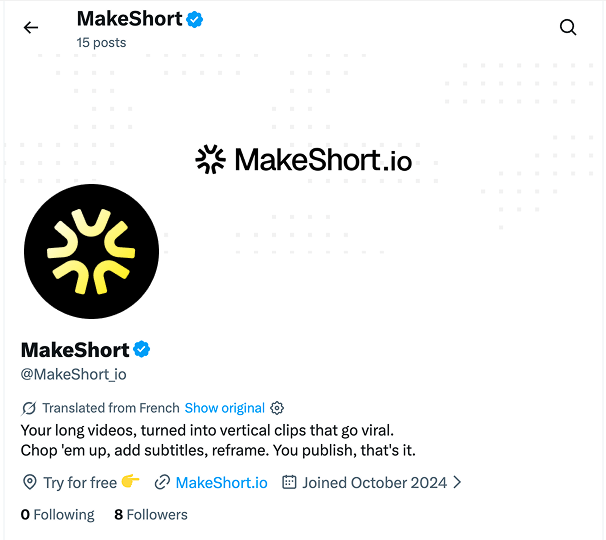 atwnxp's tweet photo. J’arrive pas à choisir :/

Vous préférez lequel pour mon SAAS @MakeShort_io https://t.co/DBc3ariaEh