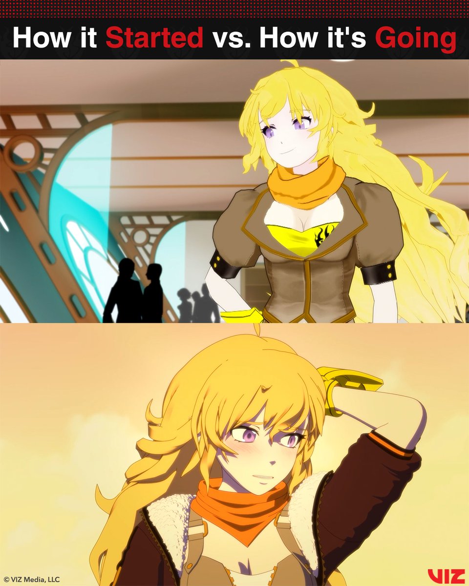 OfficialRWBY's tweet photo. Look how far they’ve come ❤️🤍🖤💛

It’s been an incredible journey watching Team RWBY grow through every challenge, victory, and loss. 

We can’t wait to continue that journey in Volume 10 ✨ https://t.co/PednkVa9cQ