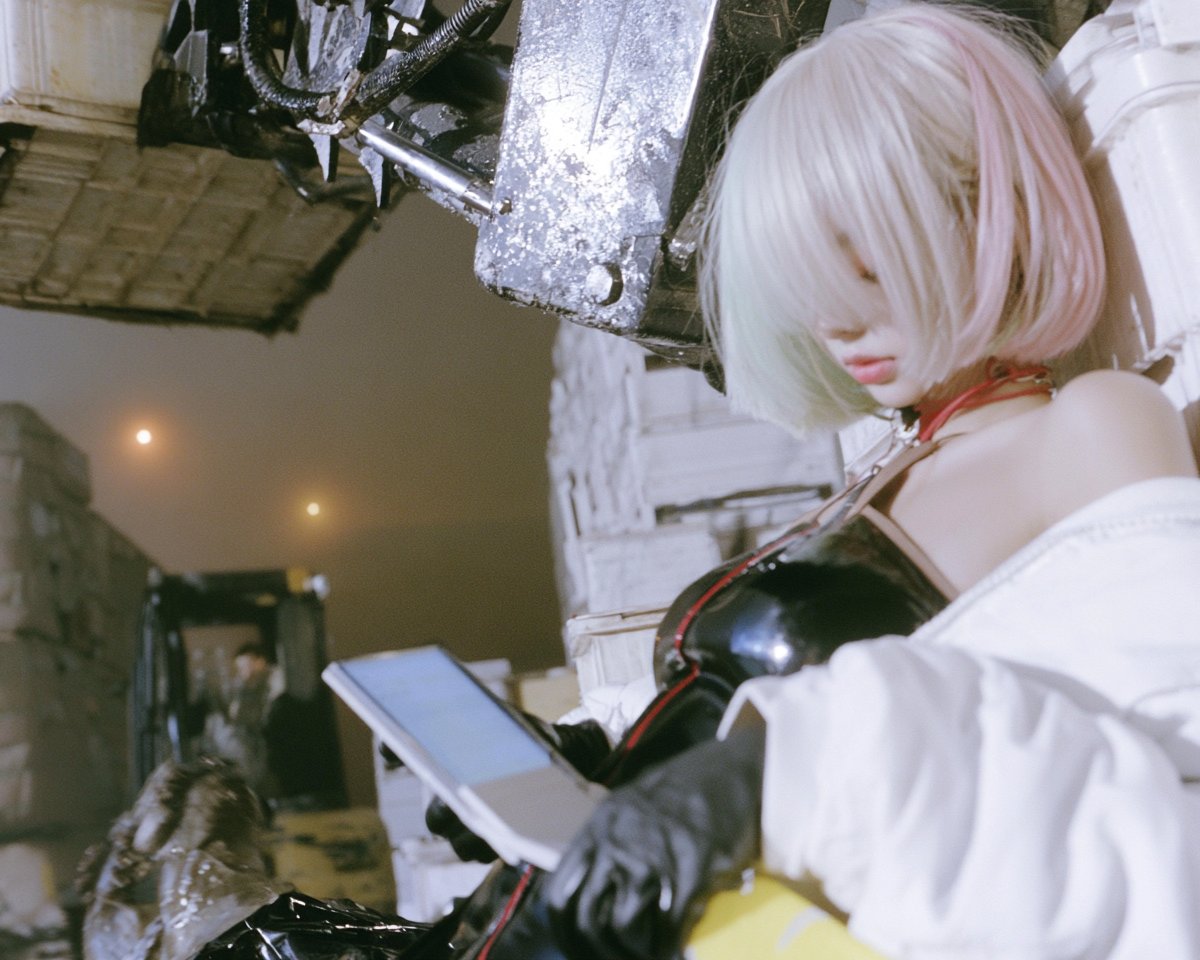 dartzaigc's tweet photo. Cyberpunk: Edgerunners cosplay https://t.co/cBl3sceEs6