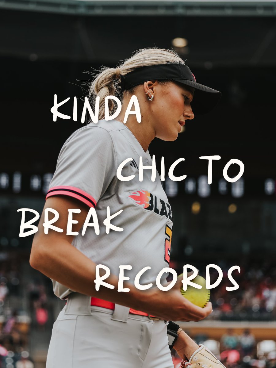 theAUSLofficial's tweet photo. pro softball is kinda chic 🌟 https://t.co/ctcdgcmpGD