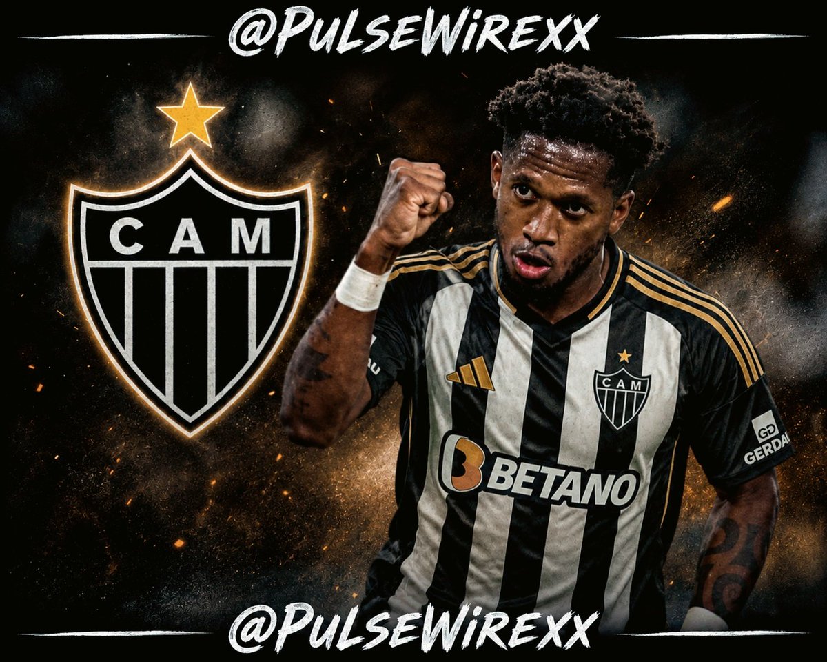 PulseWirexx's tweet photo. 🚨⚪️⚫️ 𝗛𝗘𝗥𝗘 𝗪𝗘 𝗚𝗢: Atlético Mineiro have agreed a deal to sign Fred from Fenerbahçe! 🇧🇷
€2m + €500k in add-ons. Fred signs a 3.5-year contract, with an option for another season. 🤝

Deal sealed today. 🖤🤍
#AtleticoMG #Galo #Fred #Fenerbahce #PulseWirexx https://t.co/BuZqvC1MTC