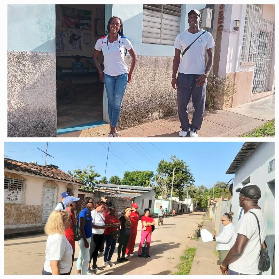 InderRemedios's tweet photo. 👉 Recibida en su lugar de residencia la atleta Yunisleidy de la Caridad García Abreu, tras su destacada participación en los Juegos Centroamericanos y del Caribe de Santo Domingo, en República Dominicana 2026. #InderCuba #DeporteCubano
#VillaClaraConTodos 
#InderCuba. https://t.co/l2Zpq9CcJe