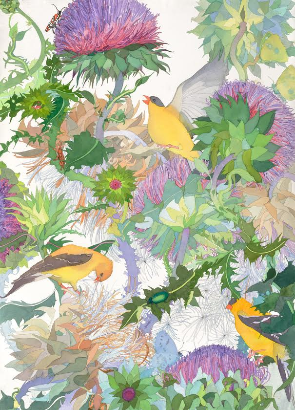 marysia_cc's tweet photo. A Thistle Lunch by Joan Becker https://t.co/7mhmXmfRQa
