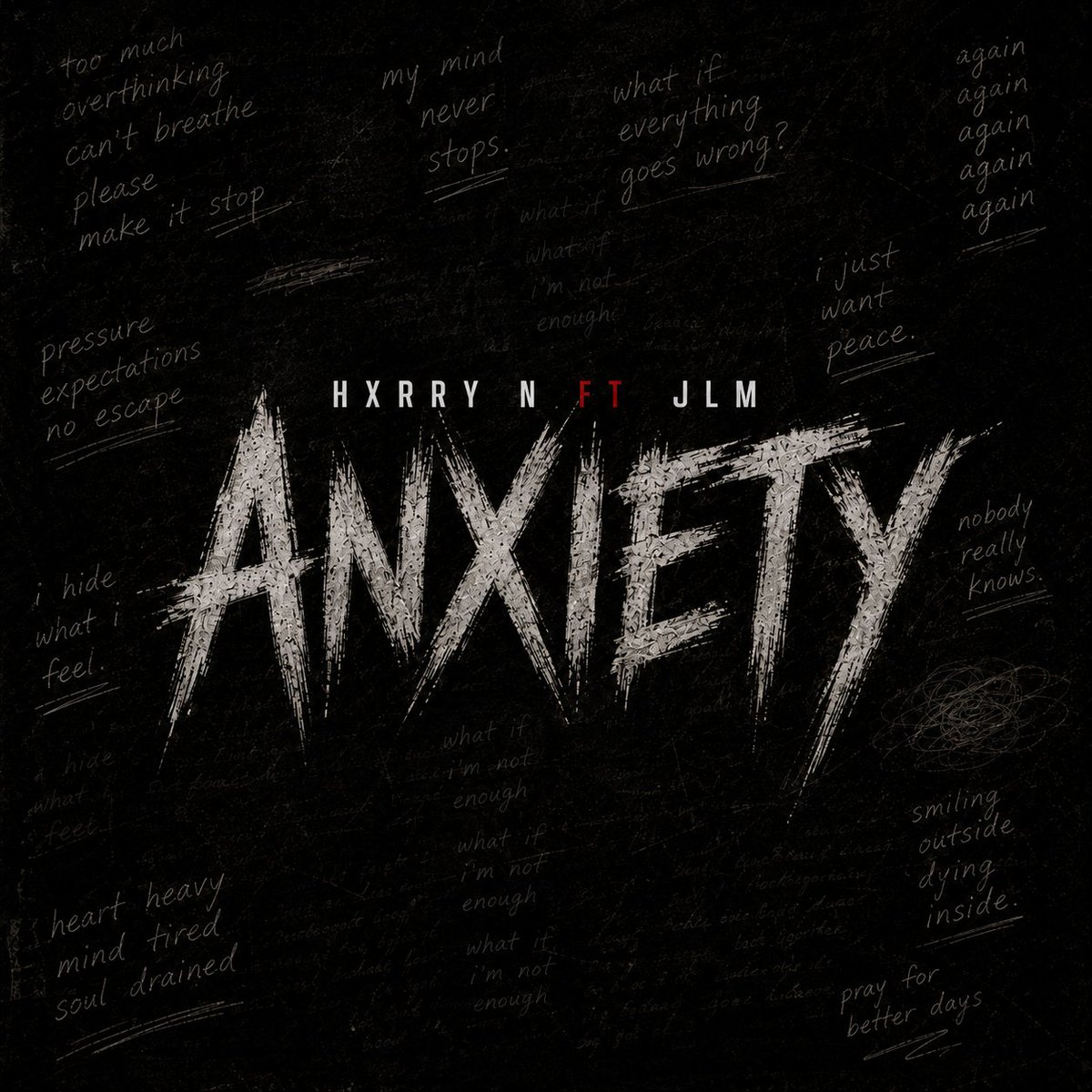 HxrryN_za's tweet photo. I kept the thoughts to myself for too long.
Now I'm putting them into music.
ANXIETY 🖤
Official cover art revealed.
21.08.26
#ANXIETY #HxrryN #NewMusic #ComingSoon https://t.co/5pT6DcnDPP