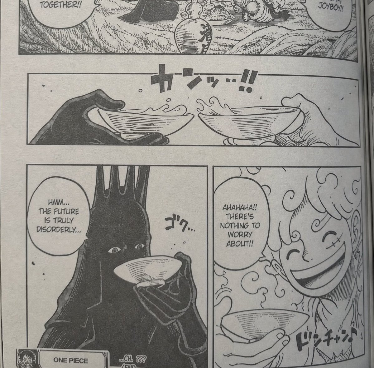 FotachuARGUY's tweet photo. #ONEPIECE1191 IMU AND JOYBOY ONCE SHARED SAKE 🔥🔥🔥 https://t.co/fF0pEygCuL