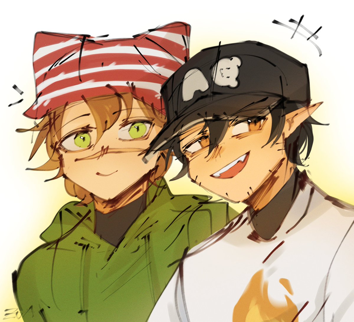 Lazyhumanoid30's tweet photo. I'm too lazy to clean the sketch
(　；∀；)
#dreamfanart #sapnapfanart https://t.co/whggUZO3wT