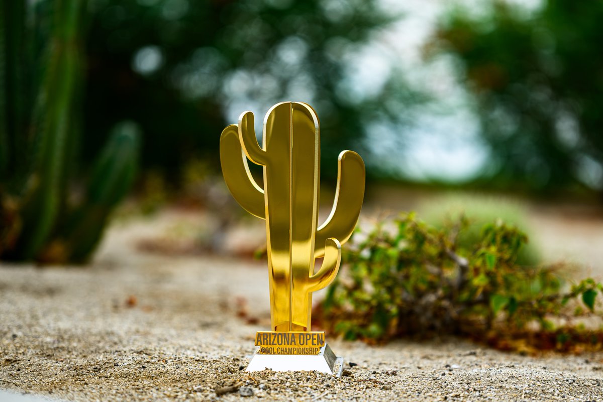 MatchroomPool's tweet photo. New Home. New Trophy. The Arizona Open 🏜️🌵

#WNT | #ArizonaOpen🌵 https://t.co/9eHh100fGb