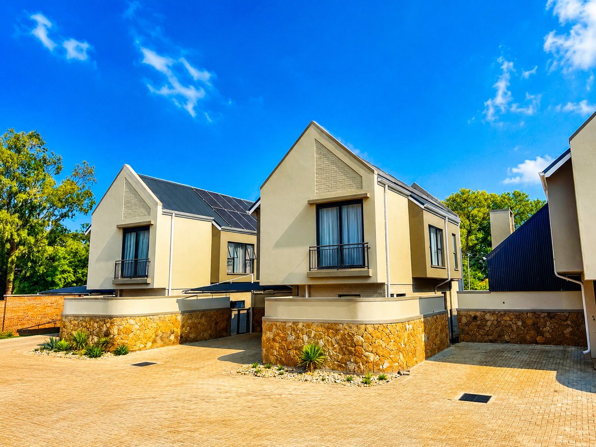 SmangaMad's tweet photo. RENTAL ALERT!

Knightsbridge One, in the heart of Newlands, Harare. 

Newly built, 3 bed, 2 baths, open plan kitchen & lounge, plus outdoor lounge and braai area… in a secure complex of 12. 

Comes with a solar system, LP gas reticultion for cooking, borehole water, ample kitchen yard and small home office space! 

Perfect for expats & execs. 

USD3,000 a month including levies. 

DM if interested.