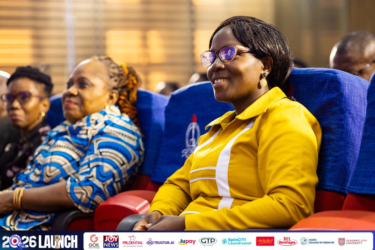 NSMQGhana's tweet photo. "May the spirit of science and maths continue to illuminate our path as a nation."
Prof. Smile Dzisi - Deputy Director-General (Management Services), Ghana Education Service (GES)
#NSMQ2026 #NSMQPrelims #Primetime https://t.co/Fnrj9TI0CR