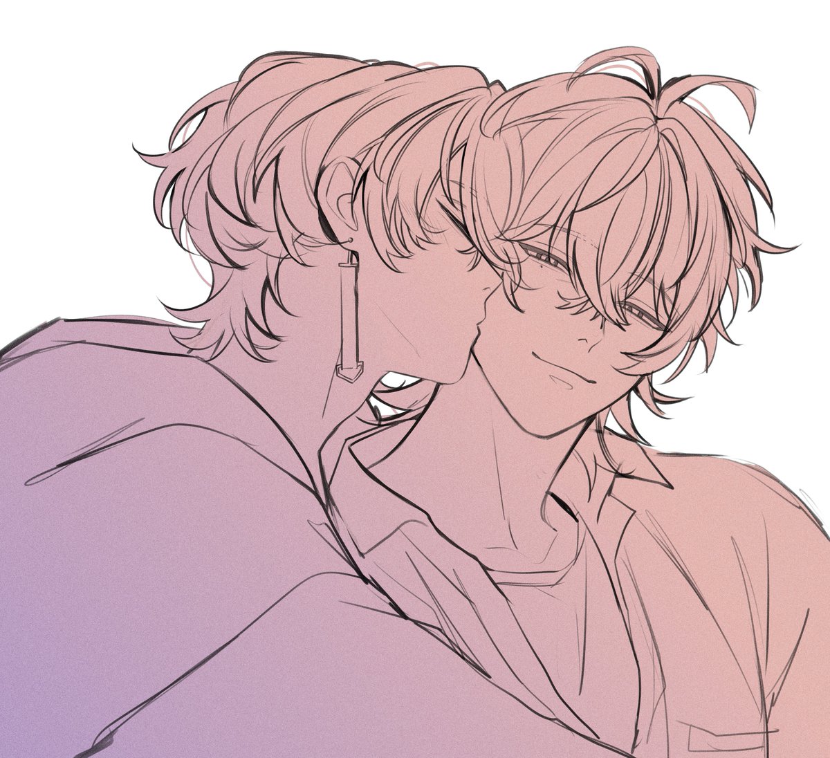 ivent2137's tweet photo. love this fic, especially how author so accurately portrayed their characters...peak, GO READ THIS!!! I had to draw something 🥺 #kugamark

🔗https://t.co/8eDVrb73c9 https://t.co/Fj9bkrBExP
