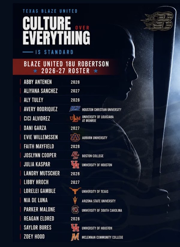 blazeunited18's tweet photo. Blaze United's 2026-27 roster is officially set! We're excited to welcome an outstanding group of athletes who are loaded with talent! This announcement is only the beginning. Keep an eye out as we introduce each member and celebrate the players who make this team special. https://t.co/tyholOM41l