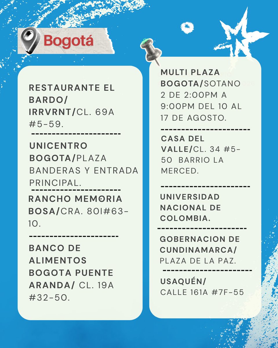 AoiAkariCosplay's tweet photo. He recolectado información de diferentes centros de acopio a lo largo de Colombia para llevar donaciones y ayudas en caso de que alguien lo necesite 🙏, fuerza 🇨🇴 https://t.co/Bl7ryGHM0h