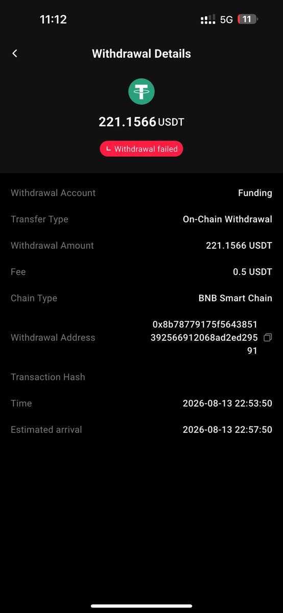 AlinaChrista's tweet photo. @wiseadvicesumit Yubit withdrawal failed, and now they’re telling me to wait 7–30 days. I joined through your referral link, so I wanted to ask if you could help me with this. https://t.co/2aVq8yh10k