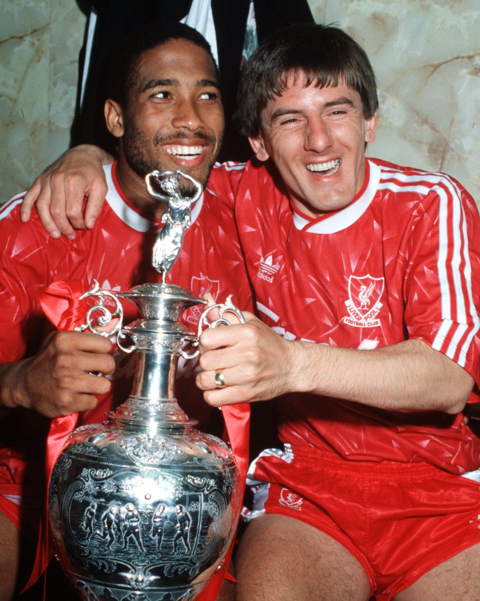 LFC's tweet photo. Two Liverpool legends 👏

On this day in 1987, Barnes and Beardsley made their debuts for the club ⚽️✨ https://t.co/SSKN6DNP58